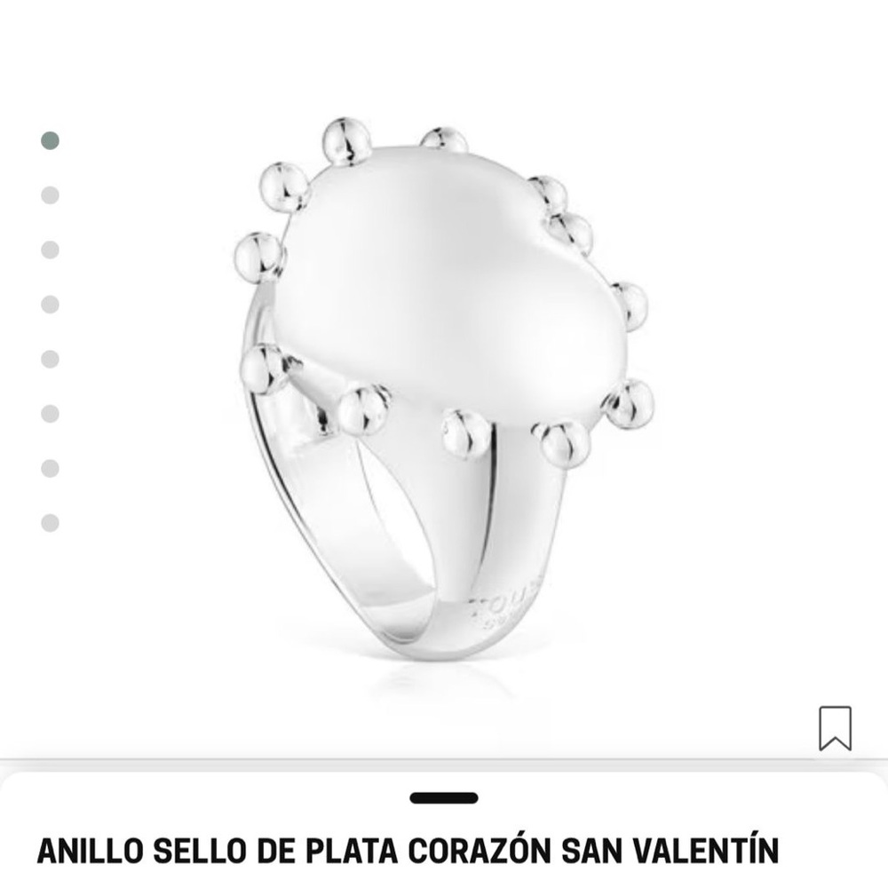 Tous heart ring